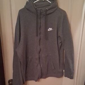 Nike Charcoal Full-Zip Hoodie